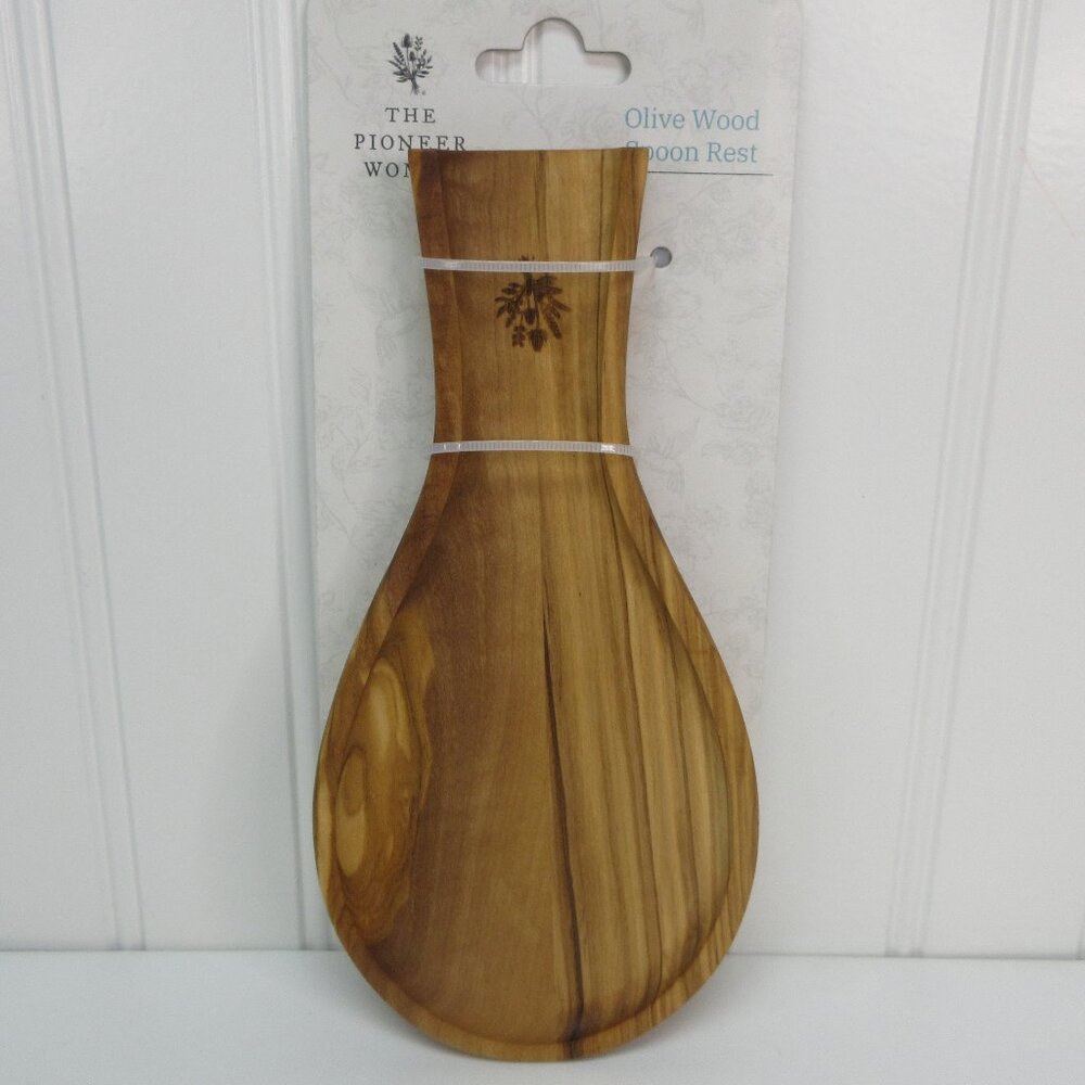 Pioneer Woman Olivewood Spoon Rest